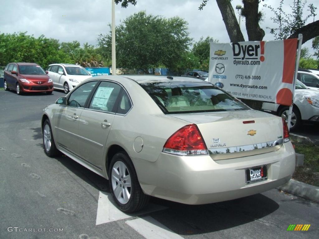 2011 Impala LS - Gold Mist Metallic / Neutral photo #4
