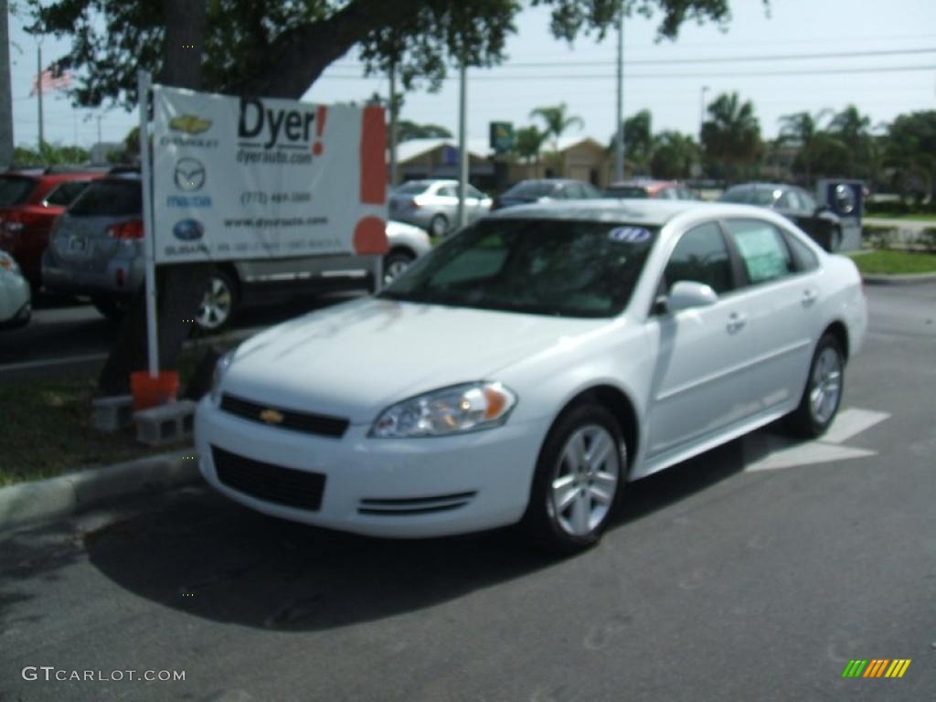 2011 Impala LS - Summit White / Neutral photo #1
