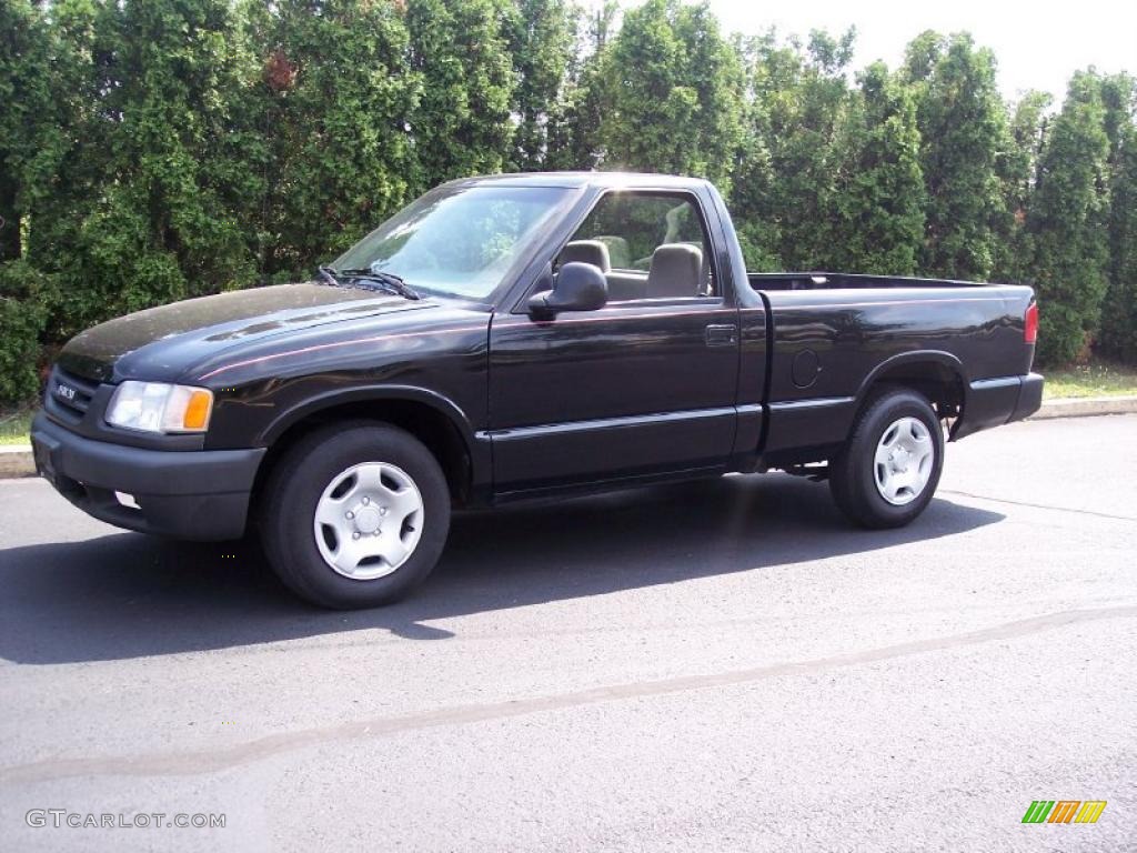1997 Hombre S Regular Cab - Black / Gray photo #1