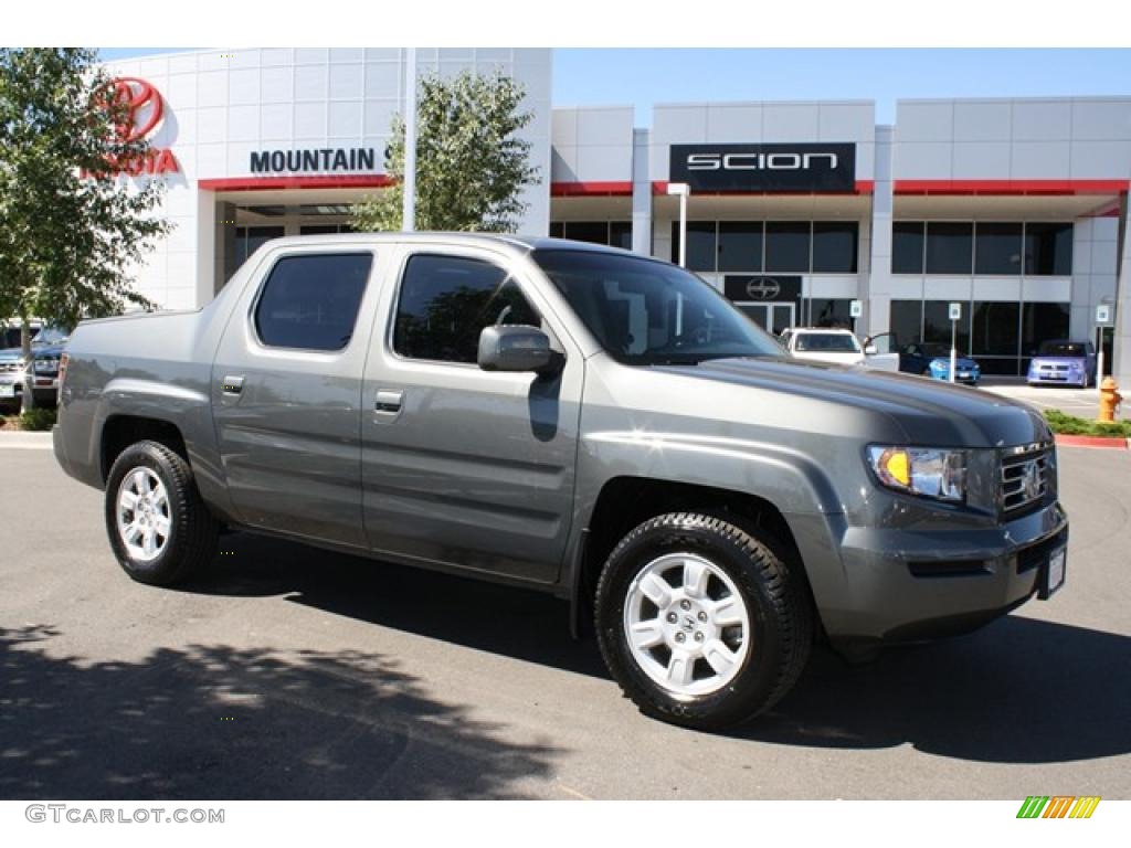 2007 Ridgeline RTL - Nimbus Grey Metallic / Gray photo #1