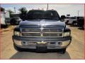 2002 Patriot Blue Metallic Dodge Ram 3500 SLT Quad Cab 4x4 Dually  photo #10