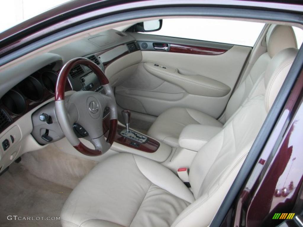 2003 ES 300 - Black Garnet Pearl / Ivory photo #6