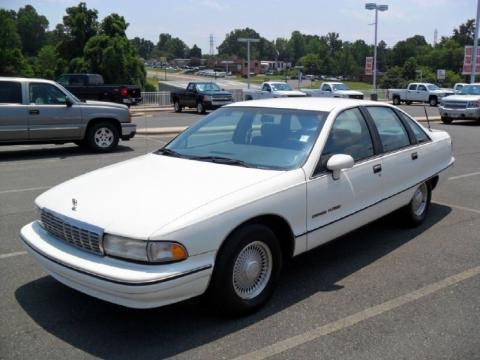 1991 Chevrolet Caprice Classic Sedan Data, Info and Specs