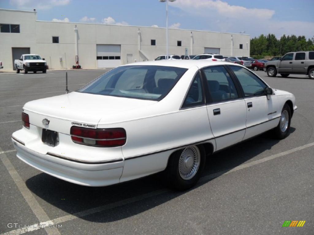 1991 Caprice Classic Sedan - White / Gray photo #4