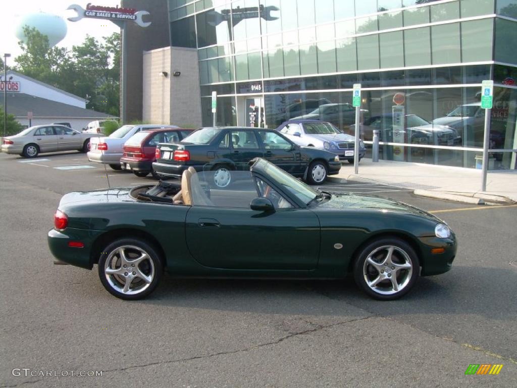 British Racing Green Mazda MX-5 Miata