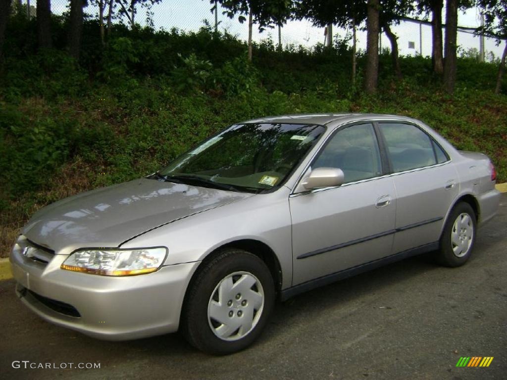 1998 Accord LX V6 Sedan - Heather Mist Metallic / Ivory photo #1