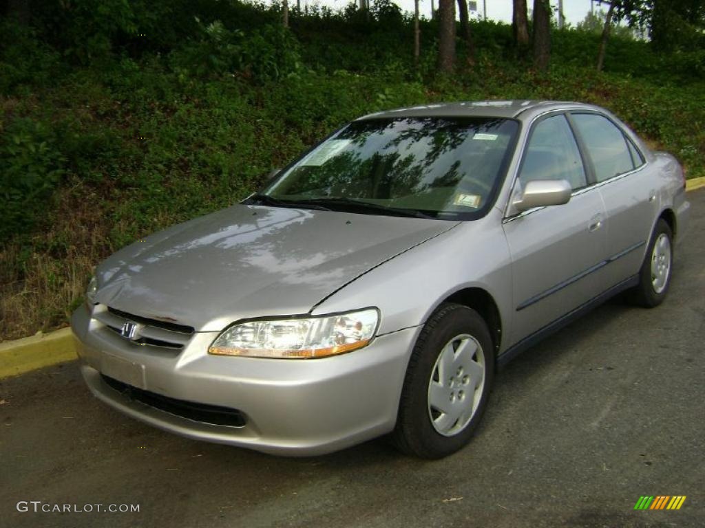 1998 Accord LX V6 Sedan - Heather Mist Metallic / Ivory photo #2