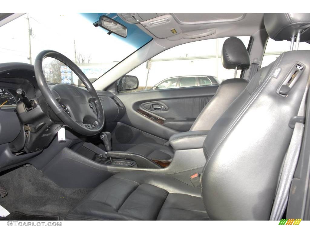 2000 Accord EX V6 Coupe - Nighthawk Black Pearl / Charcoal photo #8