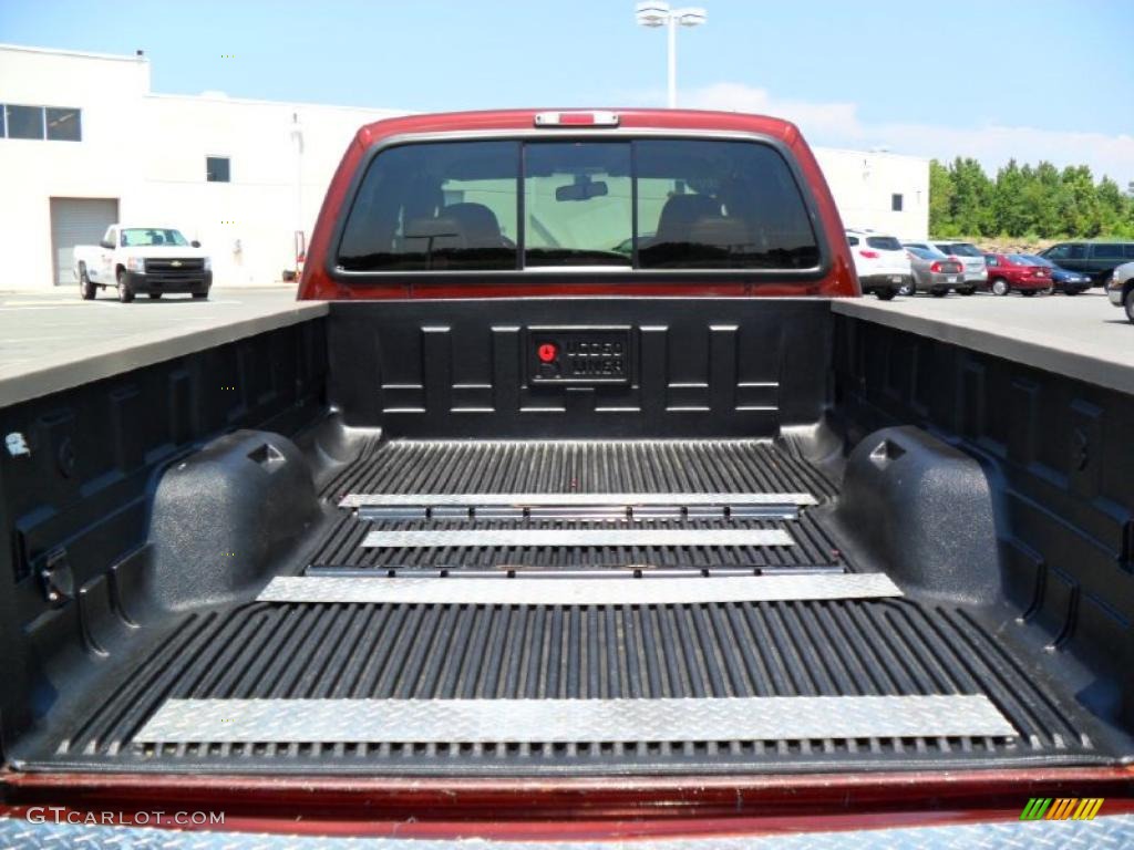 2007 F350 Super Duty King Ranch Crew Cab 4x4 Dually - Dark Copper Metallic / Castano Brown Leather photo #16