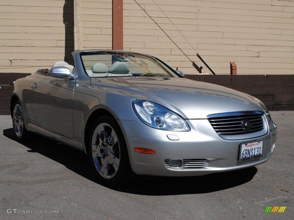 Millenium Silver Metallic 2002 Lexus SC 430 Exterior Photo #33161953