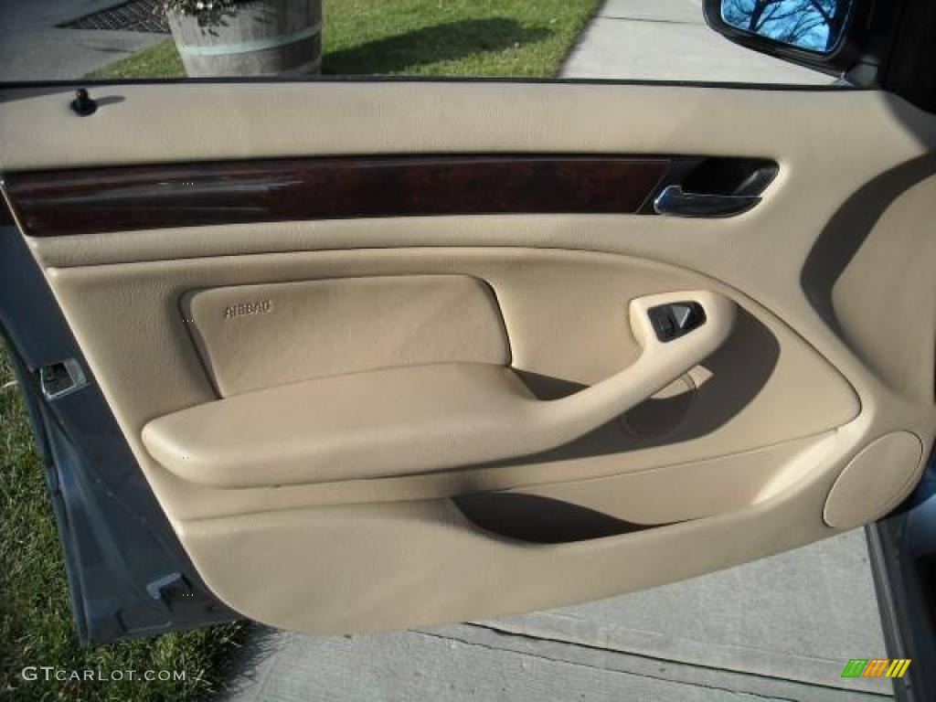 2003 3 Series 325xi Sedan - Steel Grey Metallic / Sand photo #11