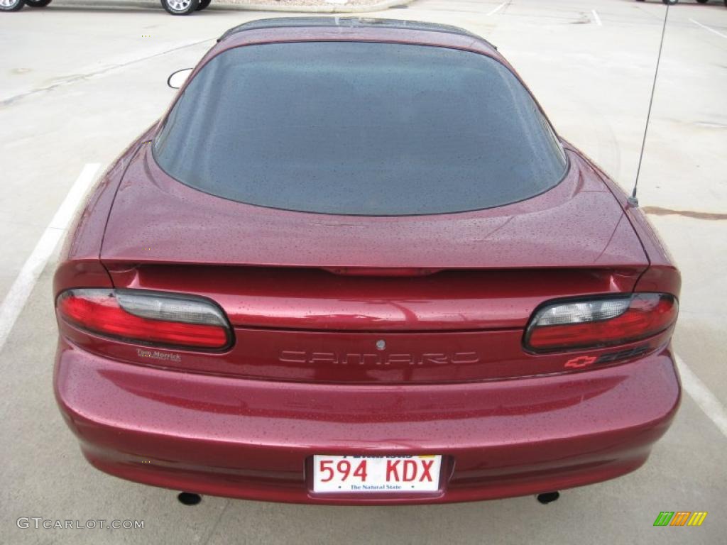 1995 Camaro Z28 Coupe - Medium Patriot Red Metallic / Dark Gray photo #4