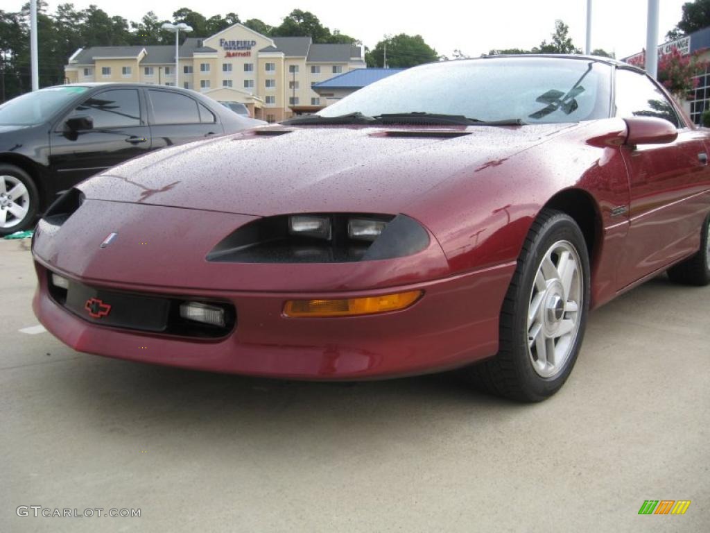 1995 Camaro Z28 Coupe - Medium Patriot Red Metallic / Dark Gray photo #10