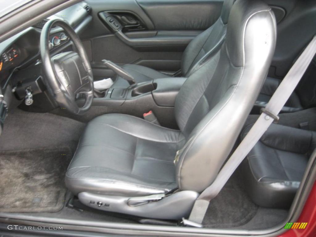 1995 Camaro Z28 Coupe - Medium Patriot Red Metallic / Dark Gray photo #11