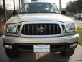 2003 Lunar Mist Silver Metallic Toyota Tacoma V6 Double Cab 4x4  photo #2