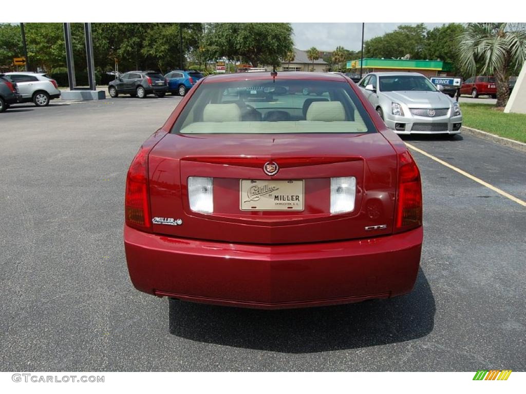 2007 CTS Sedan - Infrared / Cashmere photo #16