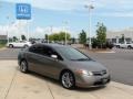 2008 Galaxy Gray Metallic Honda Civic Si Sedan  photo #3