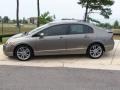 2008 Galaxy Gray Metallic Honda Civic Si Sedan  photo #12