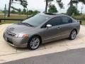 2008 Galaxy Gray Metallic Honda Civic Si Sedan  photo #13