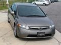 2008 Galaxy Gray Metallic Honda Civic Si Sedan  photo #16