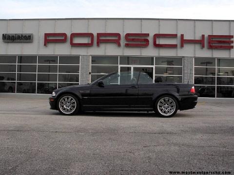 2004 M3 Convertible - Carbon Black Metallic / Black photo #1