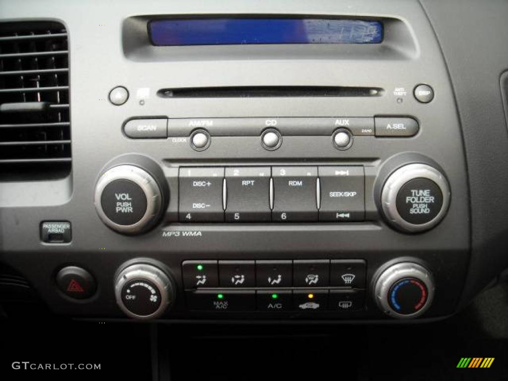 2008 Civic EX Sedan - Galaxy Gray Metallic / Gray photo #13