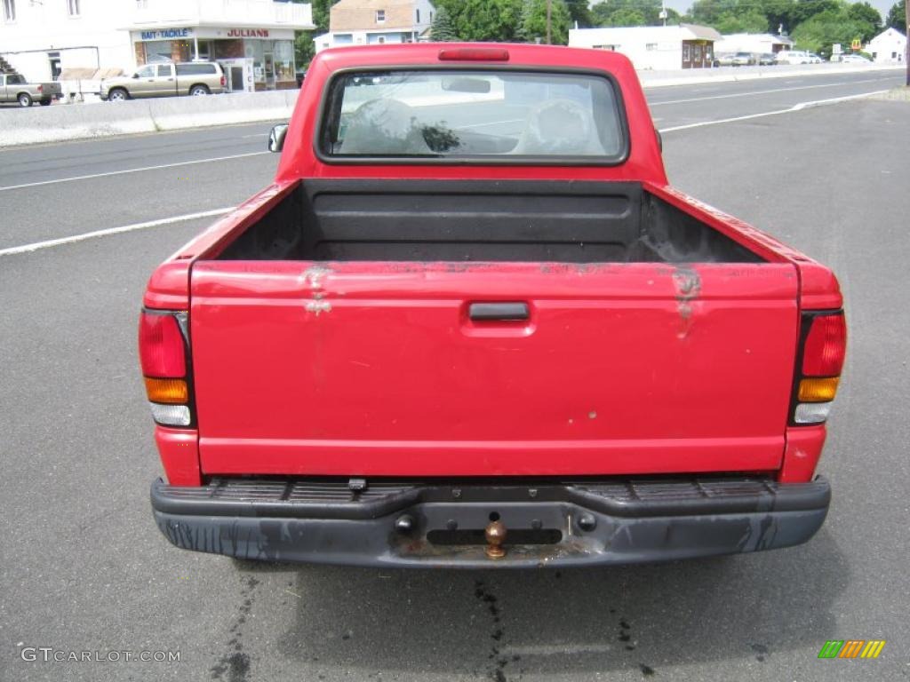 1997 B-Series Truck B2300 Regular Cab - Bright Red / Gray photo #7