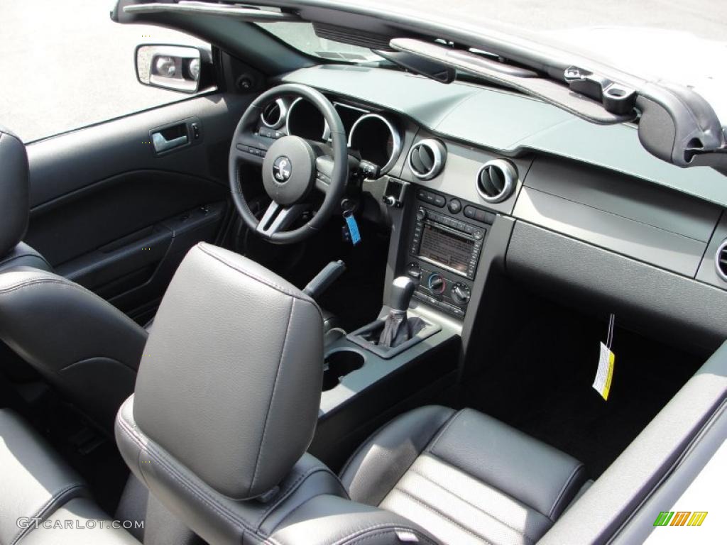 2007 Mustang Shelby GT500 Convertible - Performance White / Black Leather photo #13