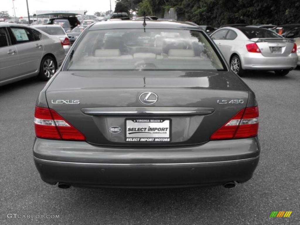 2005 LS 430 Sedan - Briarwood Pearl / Cashmere photo #7