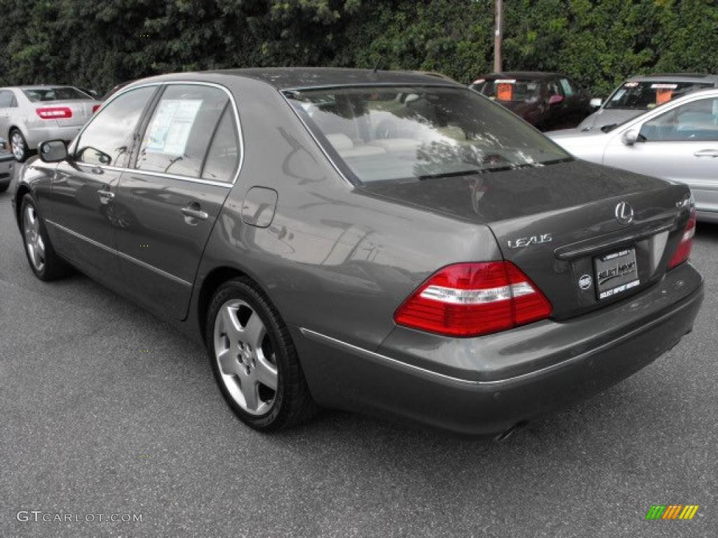 2005 LS 430 Sedan - Briarwood Pearl / Cashmere photo #10