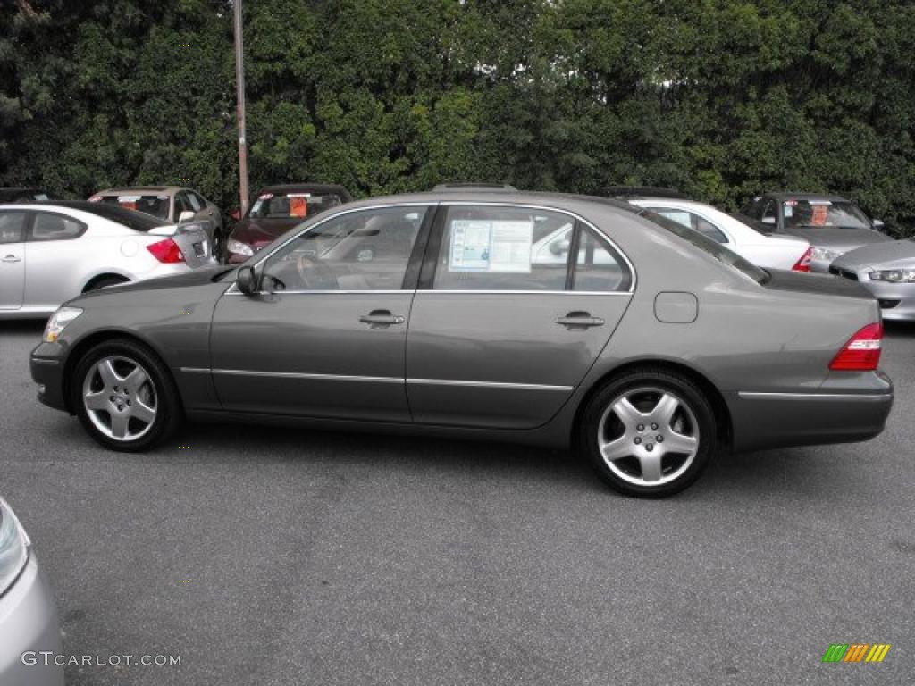 2005 LS 430 Sedan - Briarwood Pearl / Cashmere photo #11