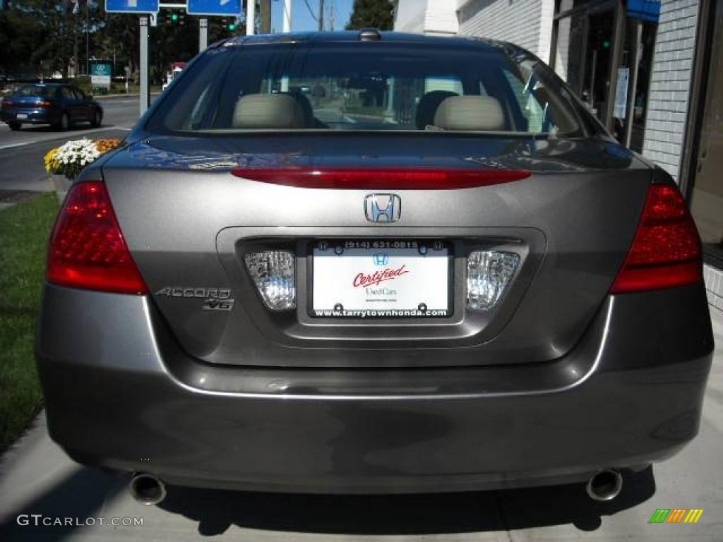 2006 Accord EX-L V6 Sedan - Carbon Bronze Pearl / Ivory photo #4