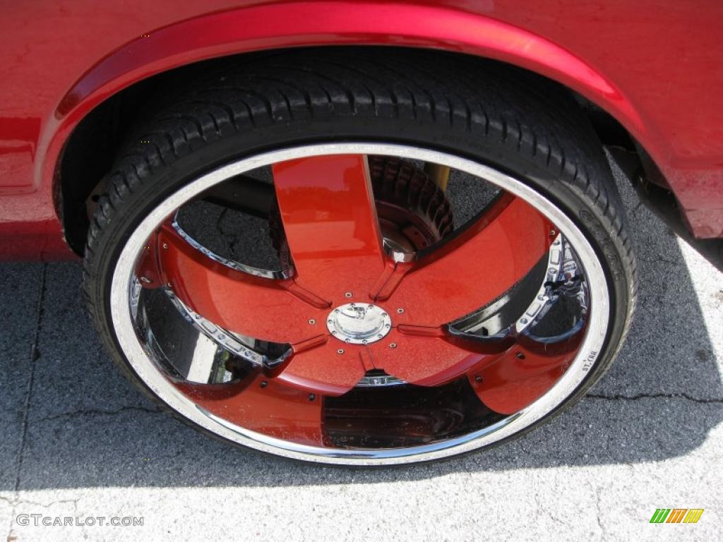 1987 Monte Carlo LS - Red Metallic / Maroon photo #14