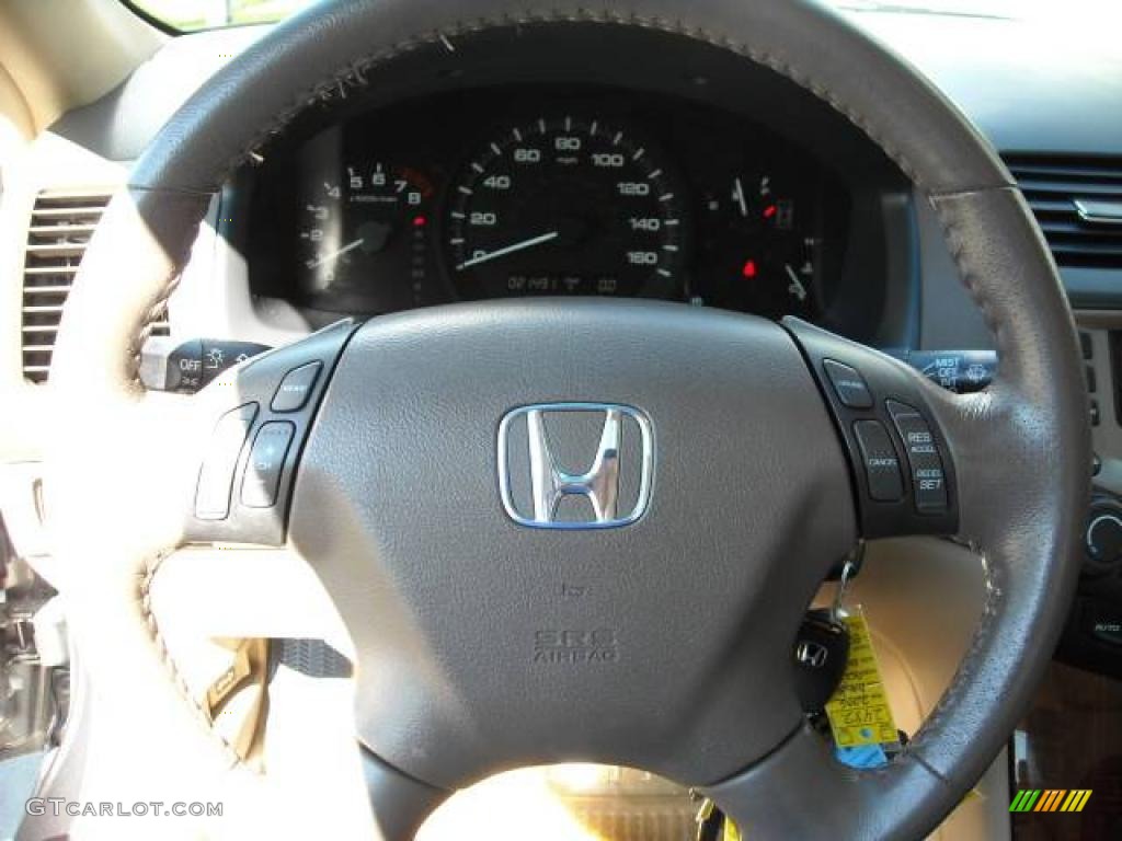 2006 Accord EX-L V6 Sedan - Carbon Bronze Pearl / Ivory photo #13