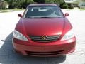 2003 Salsa Red Pearl Toyota Camry LE  photo #2