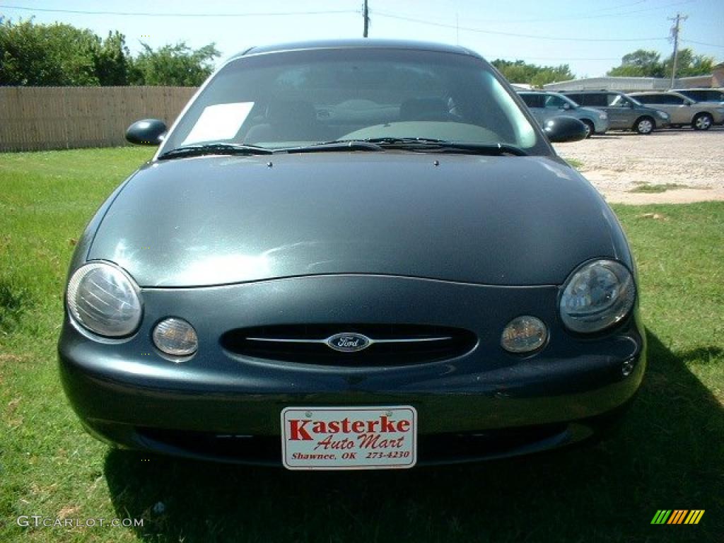 1998 Taurus SE - Dark Green Satin Metallic / Medium Graphite photo #2