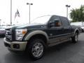 2011 Forest Green Metallic Ford F250 Super Duty King Ranch Crew Cab 4x4  photo #6