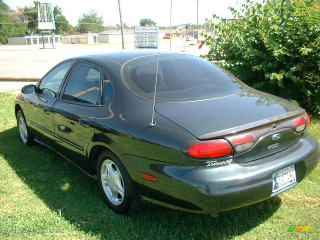 1998 Taurus SE - Dark Green Satin Metallic / Medium Graphite photo #5