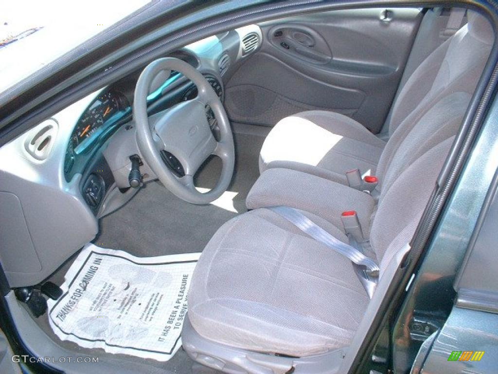 1998 Taurus SE - Dark Green Satin Metallic / Medium Graphite photo #7
