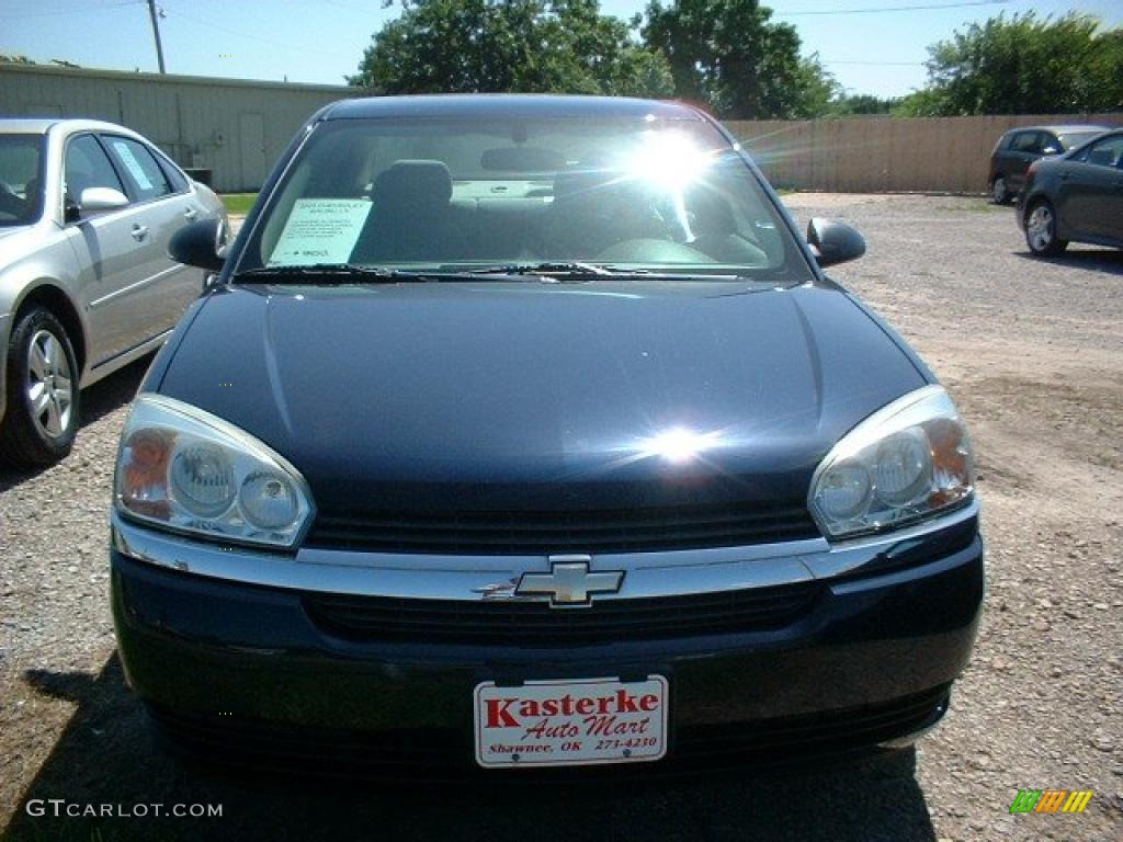 2005 Malibu LS V6 Sedan - Dark Blue Metallic / Gray photo #2