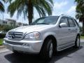 2005 Brilliant Silver Metallic Mercedes-Benz ML 500 4Matic  photo #2