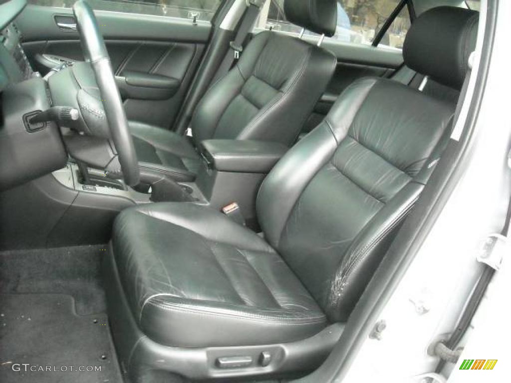 2005 Accord EX-L Sedan - Satin Silver Metallic / Black photo #12
