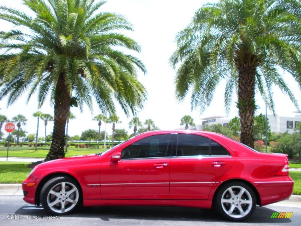 Mars Red Mercedes-Benz C