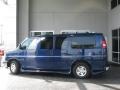 2004 Indigo Blue Metallic Chevrolet Express 1500 Passenger Conversion Van  photo #2