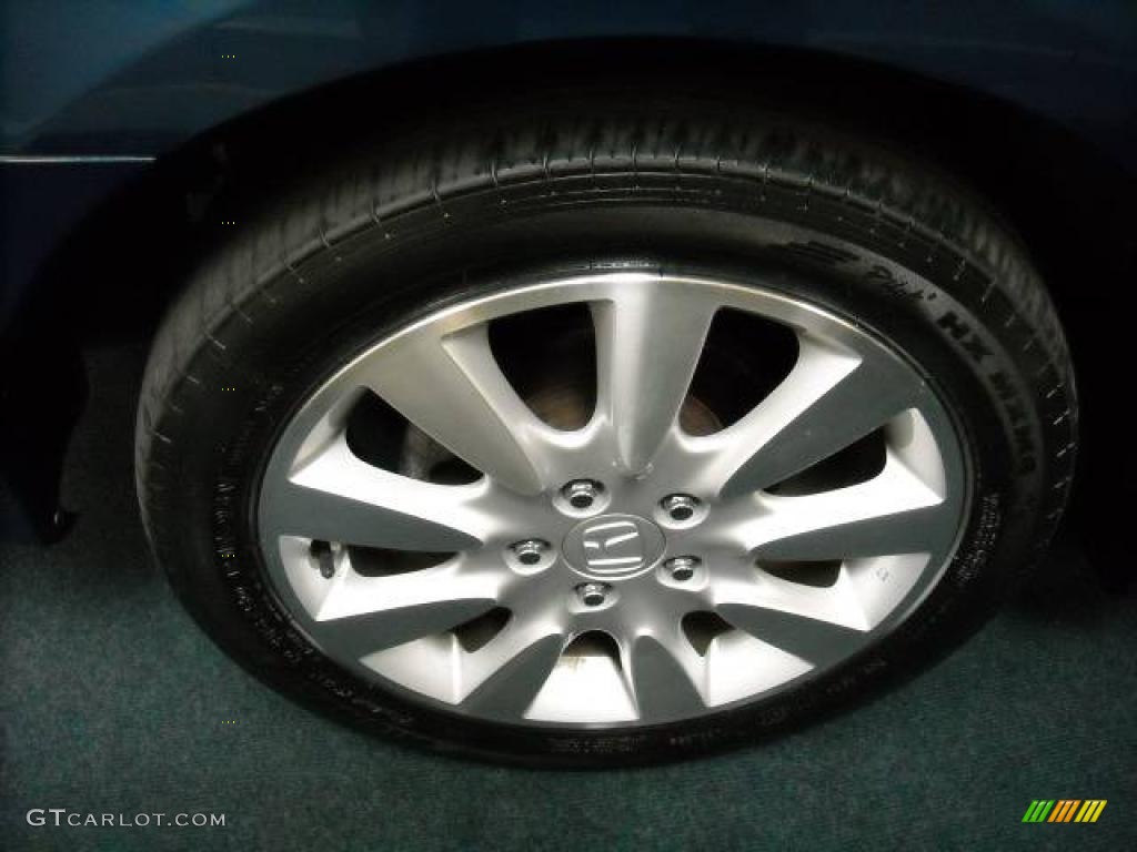 2006 Accord EX V6 Coupe - Sapphire Blue Pearl / Ivory photo #5