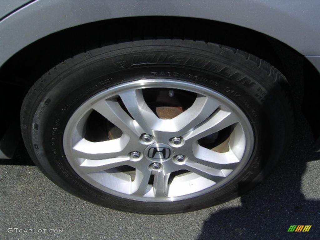 2006 Accord EX Sedan - Alabaster Silver Metallic / Black photo #4
