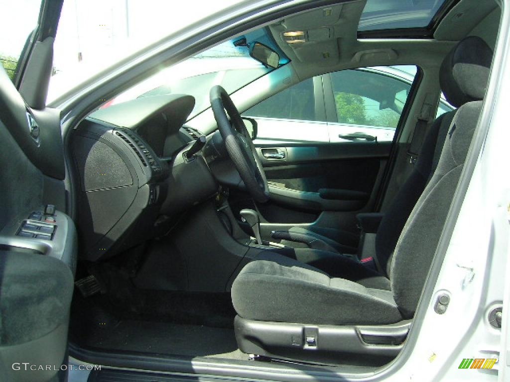 2006 Accord EX Sedan - Alabaster Silver Metallic / Black photo #11