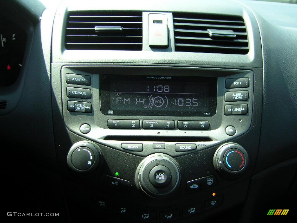 2006 Accord EX Sedan - Alabaster Silver Metallic / Black photo #14