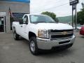 2010 Summit White Chevrolet Silverado 2500HD Regular Cab 4x4  photo #2