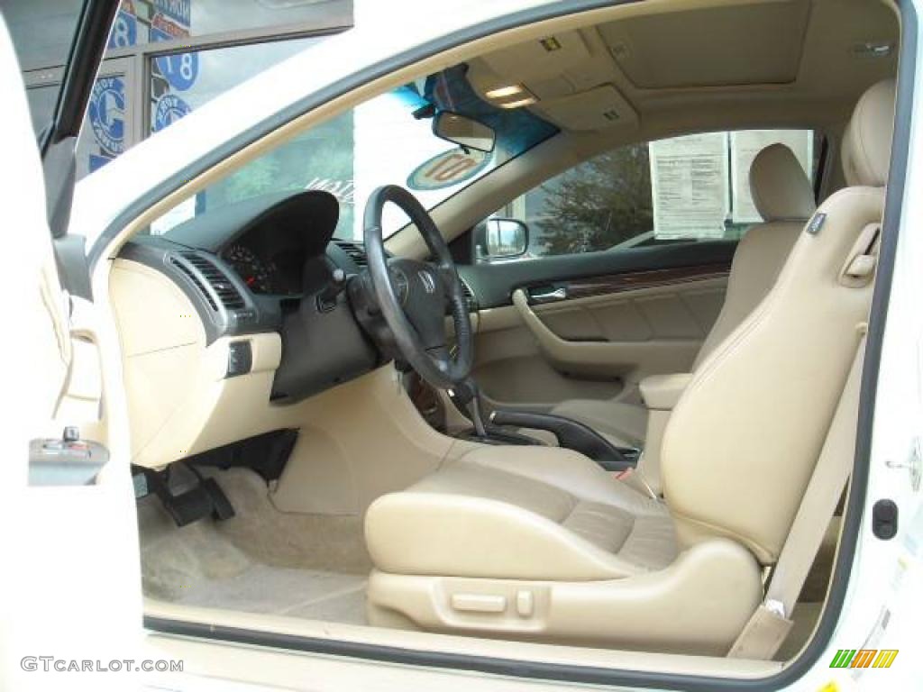 2007 Accord EX Coupe - Taffeta White / Ivory photo #9